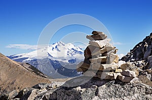 Mountain Rock Cairn