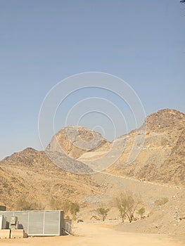 Mountain of Rock Sand at Saudi Arabia