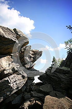 Mountain rocks Taganay photo