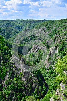 Mountain Rosstrappe in germany