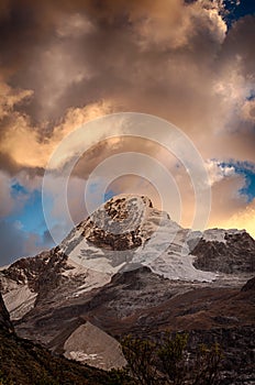 Mountain of the Santa Cruz Trek