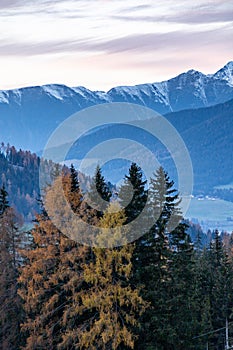 Mountain scapes in Trentino Alto Adige