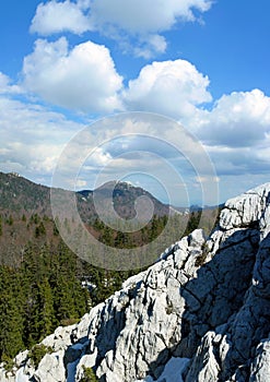 Mountain scene during spring, Velebit, Croatia 3