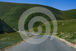 Mountain scenery of Garze Tibetan