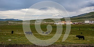 Mountain scenery of Garze Tibetan