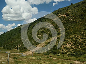 Mountain scenery of Garze Tibetan, China