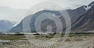 Mountain scenery of Ladakh, India photo