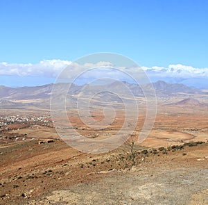 Mountain scenery landscape, Fuerteventura
