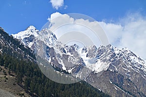 Mountain Scenery of Naltar Valley in Northern Pakistan