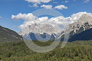 Mountain scenery and panoramic view from the Rest Area photo