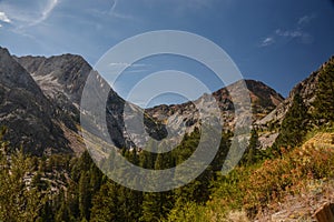 Mountain Scenery on the Tioga Pass Road