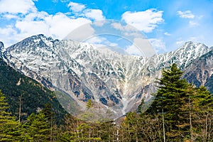 Mountain scenic at Kamikochi