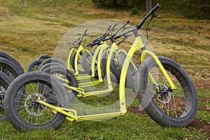 Mountain Scooters, Martinske hole, Mala Fatra, Slovakia