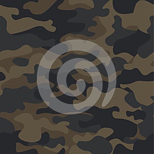 Mountain Seamless Camouflage Pattern with abstract lines for Army Clothing and apparels. Camouflage pattern background seamless ve