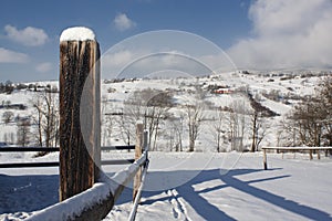 In the mountain settlement