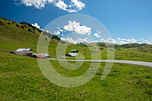 Mountain shelter in Kitzbuhel, Tirol, Austria