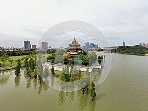 Mountain Shunfengshan Park, Foshan City, China