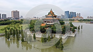 Mountain Shunfengshan Park, Foshan City, China