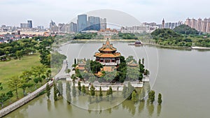 Mountain Shunfengshan Park, Foshan City, China