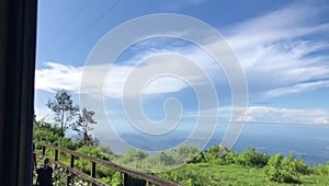 Mountain side view in Sri Lanka, Badulla (Uwa wellassa)