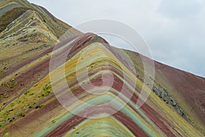 Mountain of Siete Colores near Cuzco