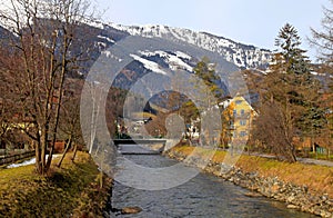 Mountain ski resort Bad Hofgastein, Austria photo