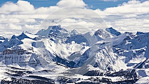 Mountain Ski Resort and Mount Assiniboine Banff National Park Alberta Canada photo