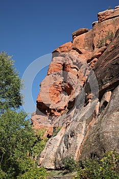 Mountain Slope - Red Rock