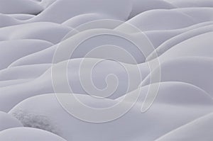 Mountain Snow Moguls