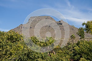 A mountain on South Tenerife