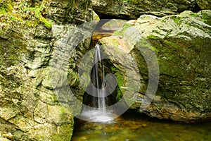 Mountain spring water