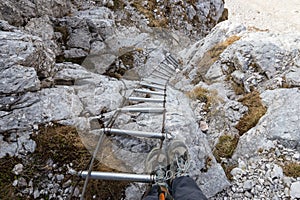 Mountain stairway