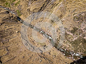 Mountain stream in Andes