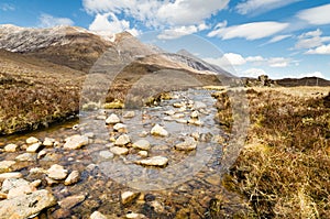 Mountain stream from Beinn Eighe