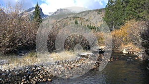 Mountain Stream in Fall