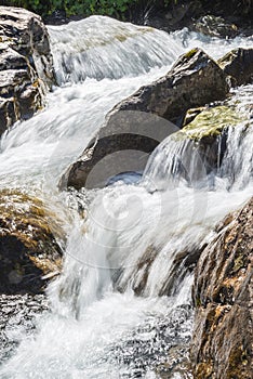 Mountain stream, Russia