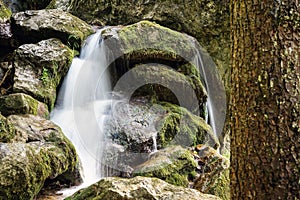 Mountain Stream Waterfall