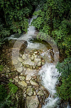 A mountain stream, West Sikkim, India