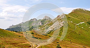 Mountain in summer, Belianske Tatras,Slovakia, Europe