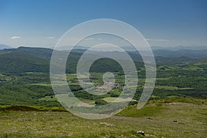 Mountain in summer, Roncesvalles, Spain