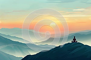 Mountain Sunrise Yoga