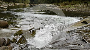 Mountain swift stream