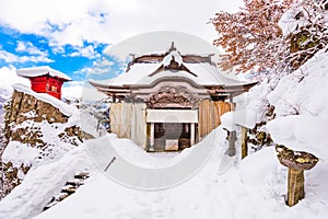 Mountain Temple Japan
