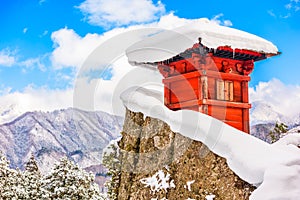 Mountain Temple Japan