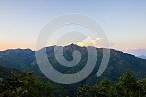 Mountain at Thong Pha phum National Park