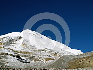 Mountain in Thorong La Pass
