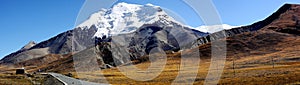 mountain in tibet photo