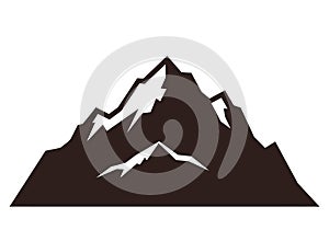 Mountain top clip art