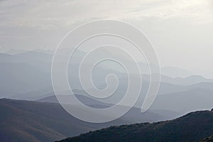 Mountain tops Corsica