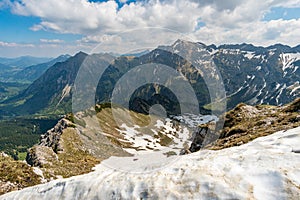 Mountain tour in the Allgau Alps